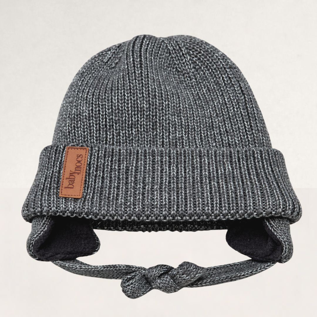 aeae EARFLAP BEANIE チャコール MUSINSA公式 | AEAE EARFLAP BEANIE [BLACK]