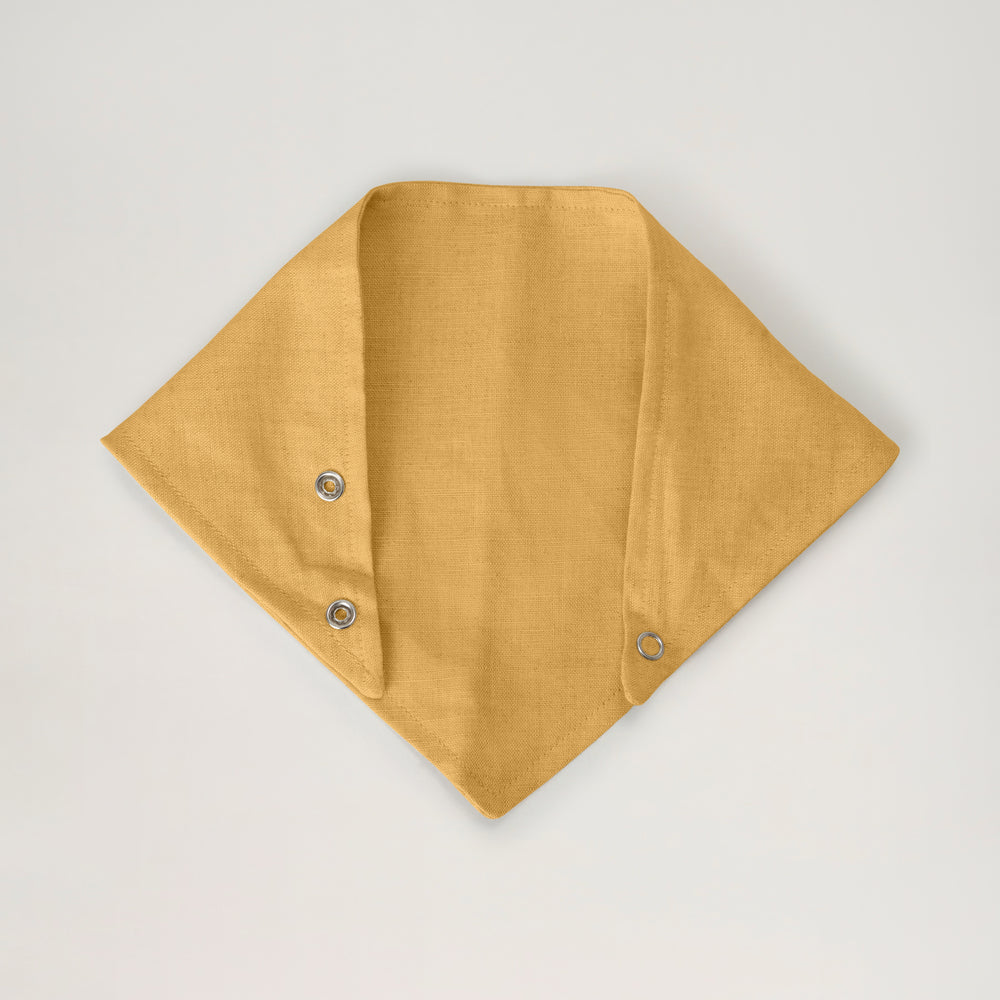 Linen Drool Bib - New!